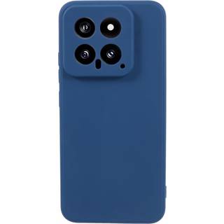EIDERWOOD Xiaomi 14 Fleksibelt TPU Plastik Bagside Cover - Blå