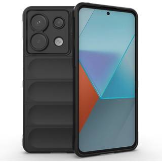 EIDERWOOD Xiaomi Redmi Note 13 Pro (5G) Fleksibelt Plastik Bagside Cover - Sort