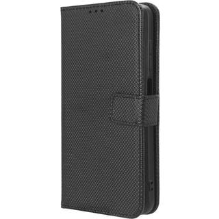 EIDERWOOD Xiaomi Redmi Note 13 Pro (4G) / Poco M6 Pro Læder Flip Cover m. Strop & Tekstur - Sort