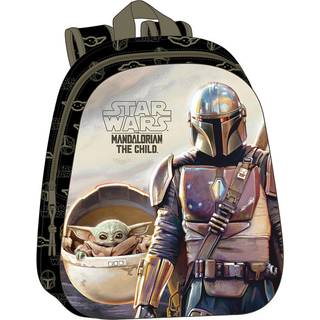 Star Wars 3D Rygsæk 8.5L The Mandalorian, Sort/Sand