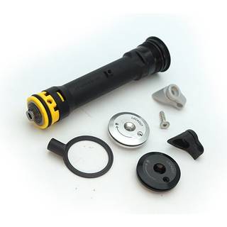ROCKSHOX Kompressionsdæmper, fjernjustering til Paragon Gold Inkl. sorte og hvide knapper, frontplade