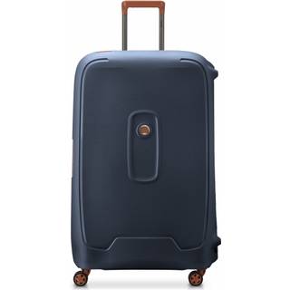 Delsey Moncey 82cm - Ekstra Stor Ink Blue Recycled, Kufferter