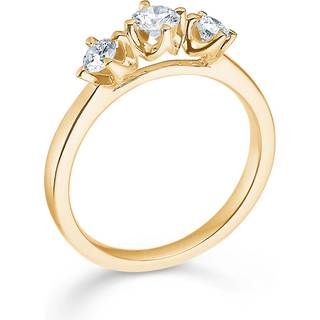 Mads Z Crown Trinity Ring 14 kt. rødguld m. 0,56 ct diamant 1541756