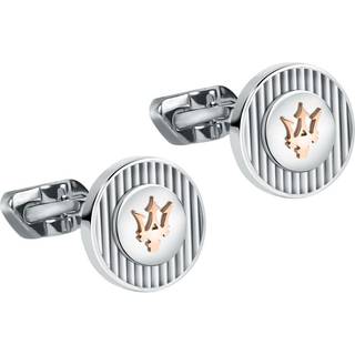 Maserati Manchetknapper Logo Stål & Rosegold