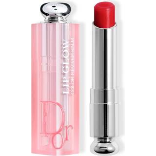 Dior Backstage - Dior Addict Lip Glow - Hydrerende, Naturlig Farveforbedrende Læbepomade - Backstage Lip Glow 015 Cherry - For Women - Pink