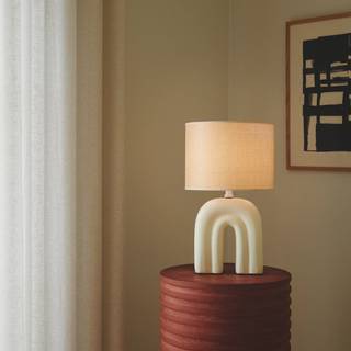 Nordlux Haze - Bordlampe - Beige