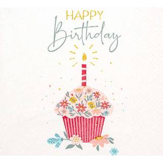 Windsor mønstrede servietter 33x33 cm 20-pak (På lager i butik)