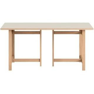 Moebe Rectangular Dining Table (160x90 cm) Warm Beige