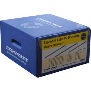 EXPANDET skrue sortiment Bluebox Extra V2 udendørs 2100stk