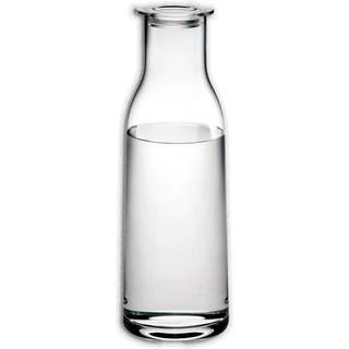 Holmegaard Minima flaske med låg klar glas 0,9 liter