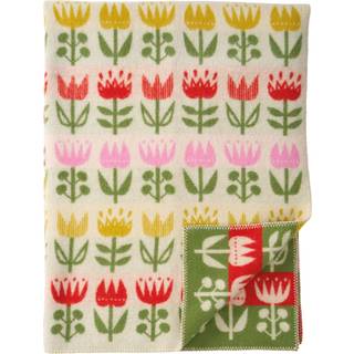Klippan Yllefabrik Tulip plaid 130x180 cm Multi