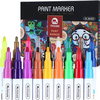 Mobee - Paint Markers Fine Tip 18-Pak