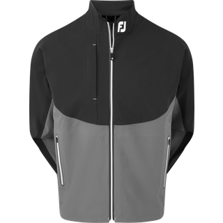 FootJoy DJ Tour Rain Jacket M CHAR/BLACK/WHITE
