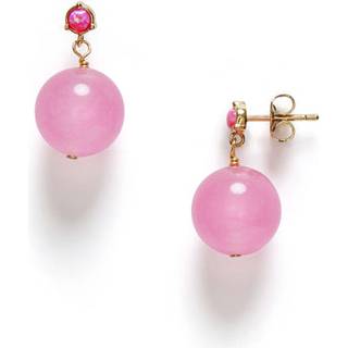 ANNI LU Pink Bubbles Øreringe 18 kt. Forgyldt Messing 241-30-73 - Dame