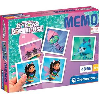 Clementoni Gabbys Dukkehus Memo vendespil
