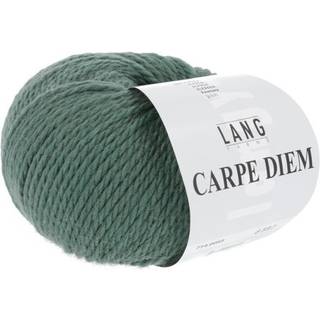 Lang Yarns Carpe Diem 0004 Indhold: 70% Extrafine ny merinould, 30% alpaca Vægt/længde: 50 g = 90 meter Anbefalede pinde: 6 mm Strikkefasthed: 10 x 10 cm = 16 m x 22 p Vask: Maskinvask 30 °c / Tåler ikke tørretumbling.