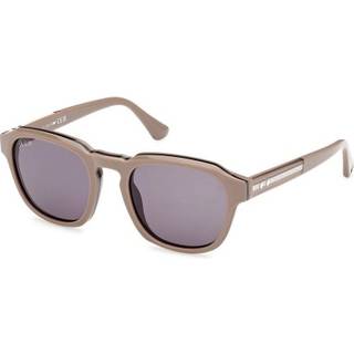 Web Mand WE0370 59A Solbriller Acetat Beige Røg Rund Normal