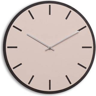 Hemverk Vægur Powder Mørk Eg Silver Ø38 cm