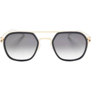 Mykita Leeland 768 50 Solbriller Mænd Guld - Milky Indigo - 50mm