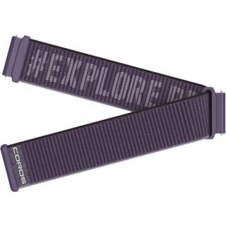 Coros Apex 2 Band (Nylon) - Lilla, Str. One Size | Ideel til løbere, der ønsker komfort og stil under træning.