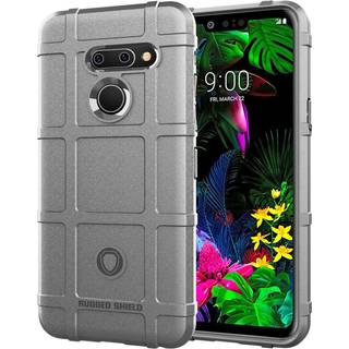 LG G8 ThinQ robust gitter etui - Grå