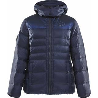 Down jkt W - Navy blue