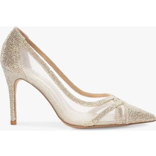 Dune London Bridged Shimmer Mesh Mix Court ShoesEU 38 (UK 5)