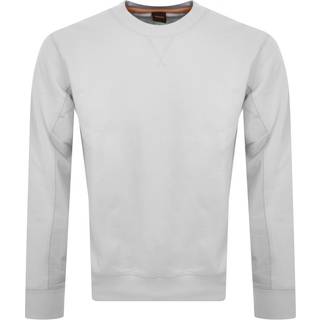 BOSS Wenylon 01 Crew Neck Sweatshirt Grey