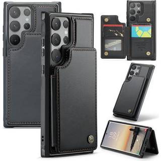 Samsung Galaxy S24 Ultra Caseme C22 Cover med RFID-kortpung - Sort
