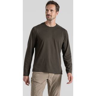 Craghoppers Nosilife Abel Longsleeve Longsleeve Herrer størrelse XL farve olivengrøn