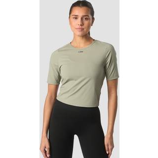 Charge Cropped Mid Sleeve Wmn Light Sea Green