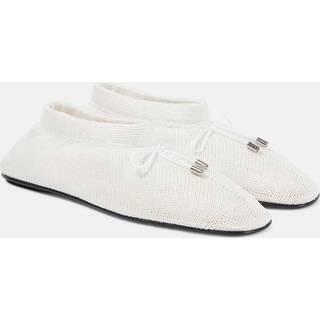 Toteme Knit ballet flats - white - EU 40