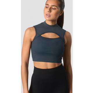Shourai Cropped Tank Top Wmn Winter Teal