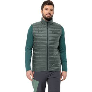 Jack Wolfskin Men's Pilvi Down Vest Hedge Green, M