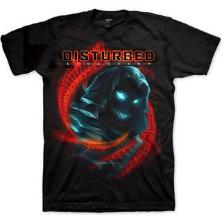 Disturbed Skjorte DNA Swirl Unisex Black M