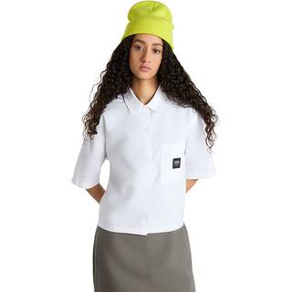 Vans - McMillan Shirt, Woman, White, Size: XXS - White - XXS