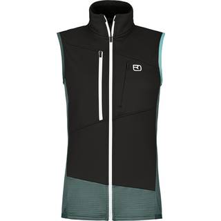 Ortovox Women's Fleece Grid Vest Vest i merinould Damer størrelse M farve sort