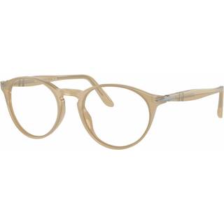 Persol Mand PO3092V 1169 Optiske stel Acetat Brun Transparent Pantos Normal