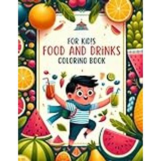 Food and Drink Coloring Book