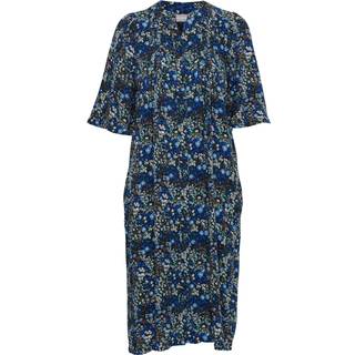 Mønstret Kjole, Bellwether Blue, S