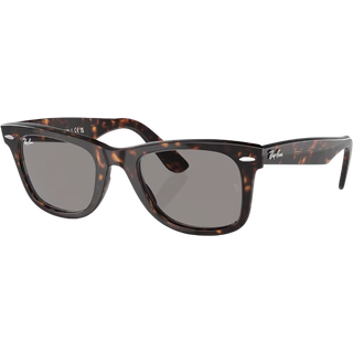 Ray - Ban Unisex RB2140 WAYFARER 1382R5 Solbriller Acetat Skildpadde Grå Firkantet Normal