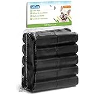 Sorte Skraldeposer - 20 Ruller, Tykkelse 0,008 mm, 23 cm x 32 cm