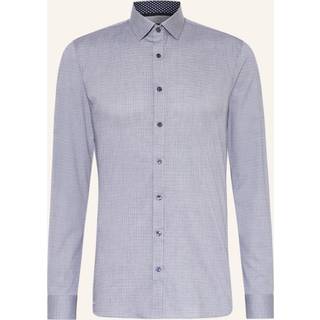 OLYMP Herren Hemd blau Slim Fit