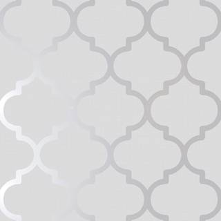 Albany Wallpaper Metallic Lattice 60322
