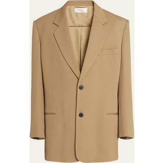The Row Abram single-breasted virgin wool blazer - brown - EU 50