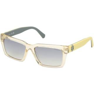 Guess GU00121 39C 56 Solbriller Mænd Gul - Transparent Shiny Light Yellow - 56mm