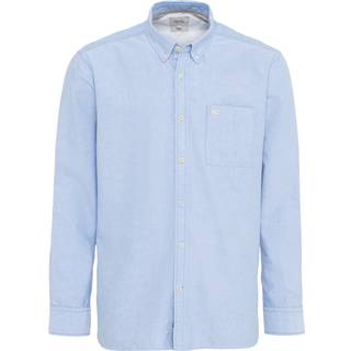 camel active Herren Hemd blau meliert