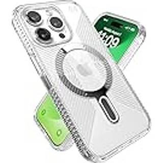 Speck - Presidio Perfect Clear Grip MagSafe ClickLock Clear - iPhone 15 Pro