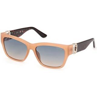 Guess GU00105 57P 56 Solbriller Kvinder Brun - Shiny Frosted Beige Brown - 56mm