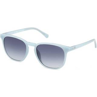 Guess GU00061 84W 53 Solbriller Mænd Blue - Shiny Frosted Light Blue - 53mm
